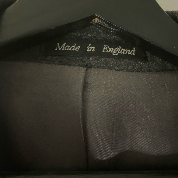 Men’s Large 100% CASHMERE Overcoat - Picture 5 of 6